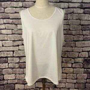 Ellen Tracy White Tank Size 2X